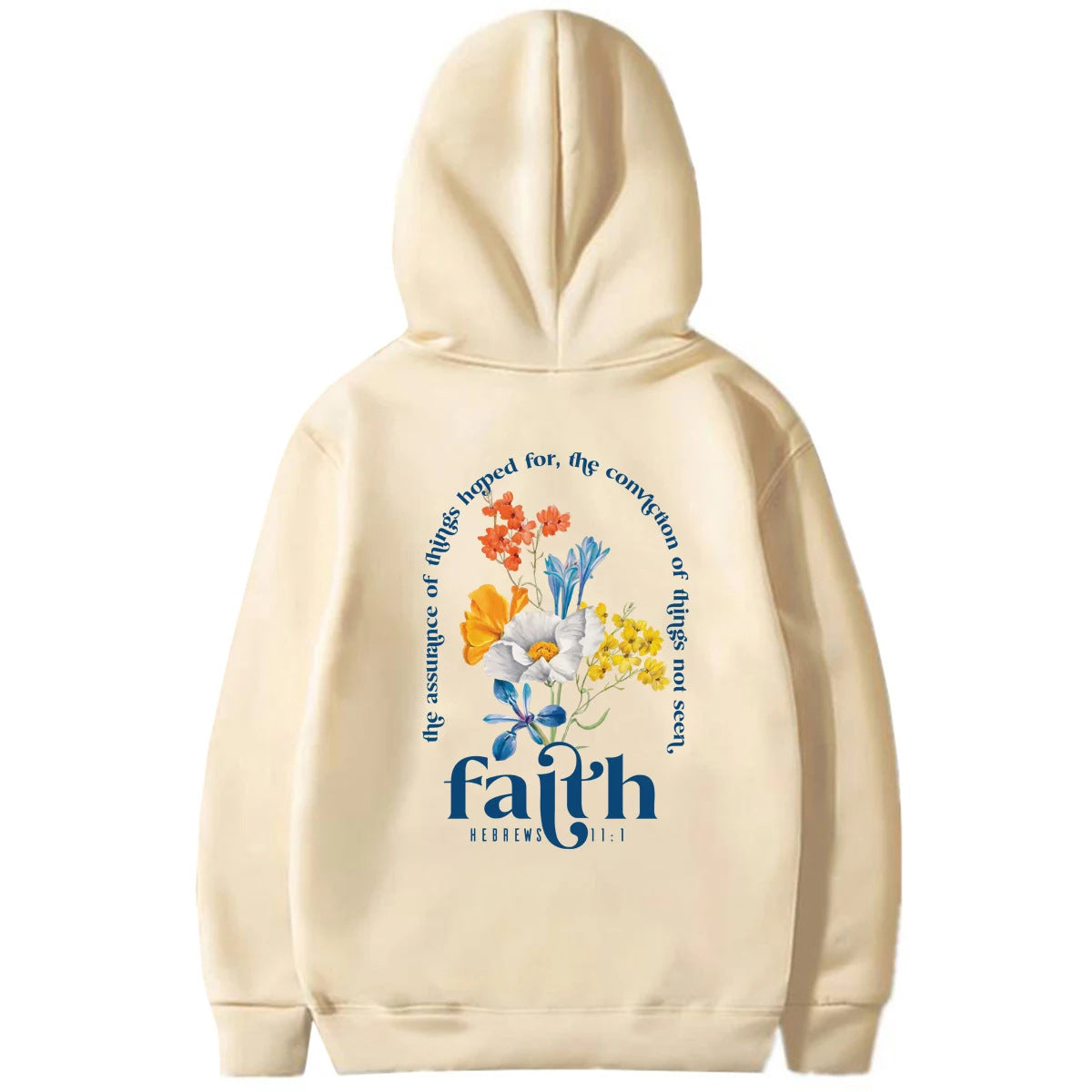 Walk in Light Minimalist Christian Hoodie