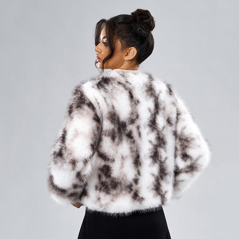 Psalm Street Faux Fur Coat