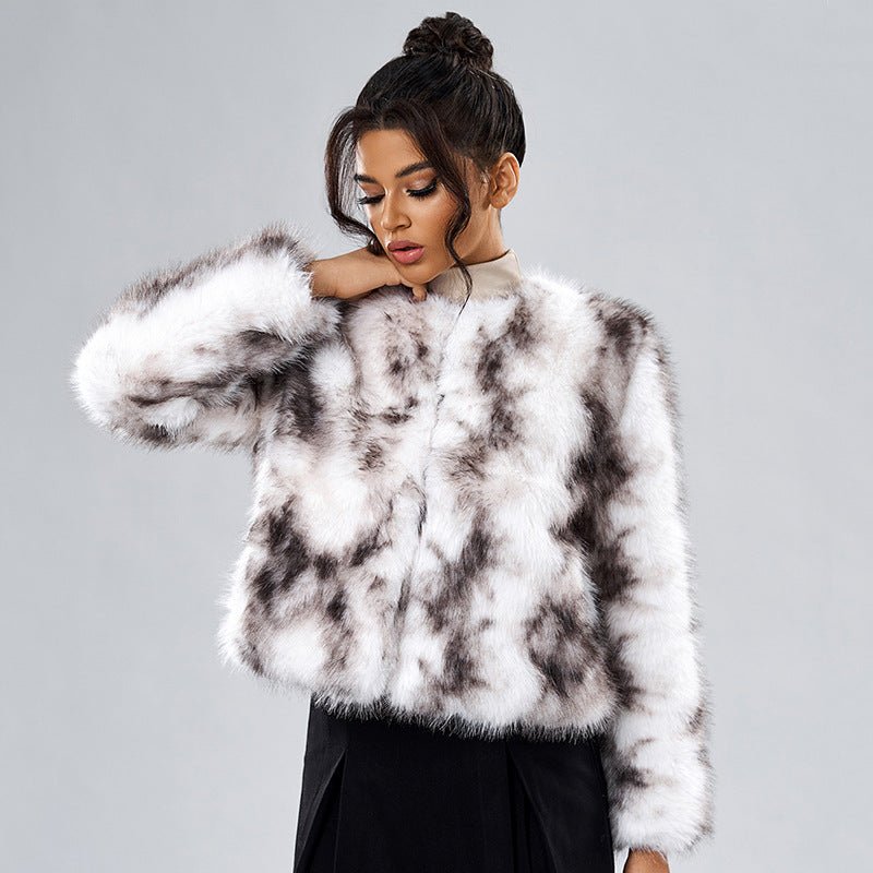 Psalm Street Faux Fur Coat