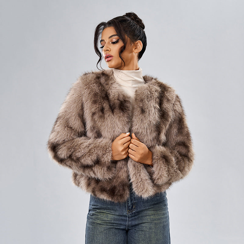 Psalm Street Faux Fur Coat