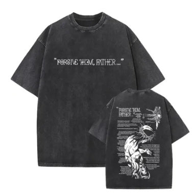 Jesus is King Vintage Washed Oversized T-shirt | Men's Edition