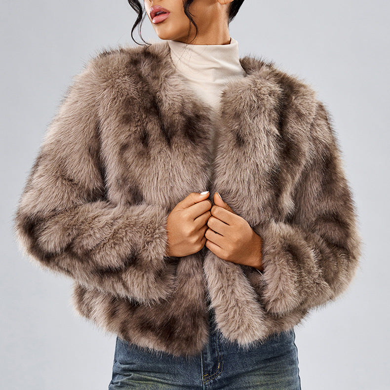 Psalm Street Faux Fur Coat