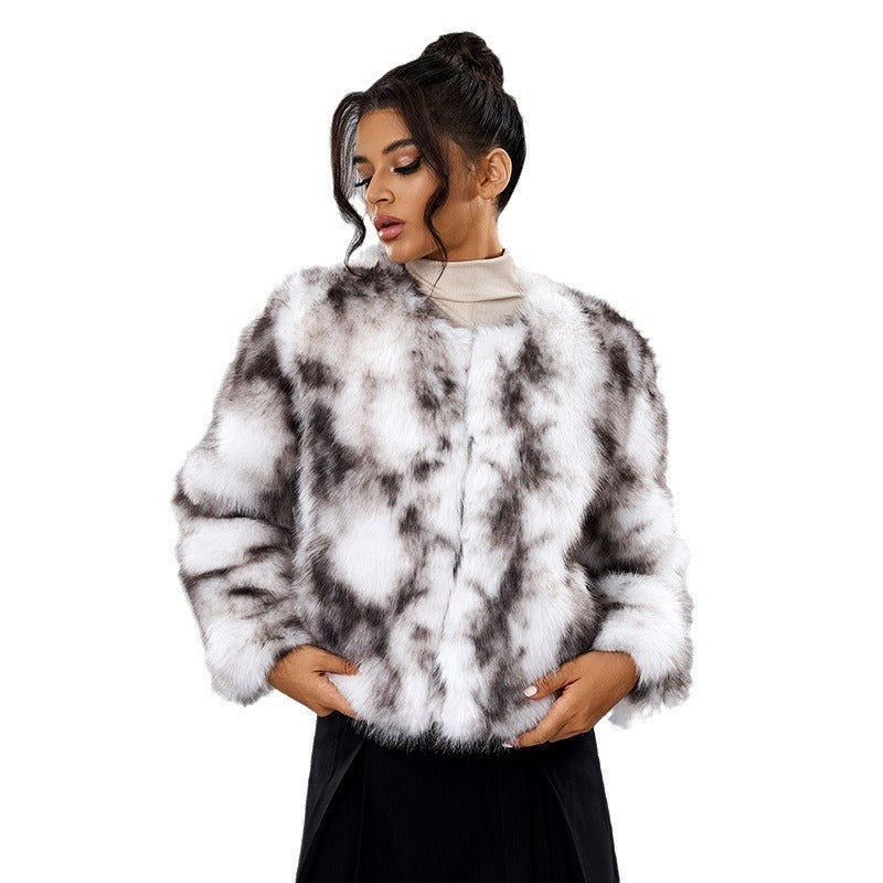 Psalm Street Faux Fur Coat