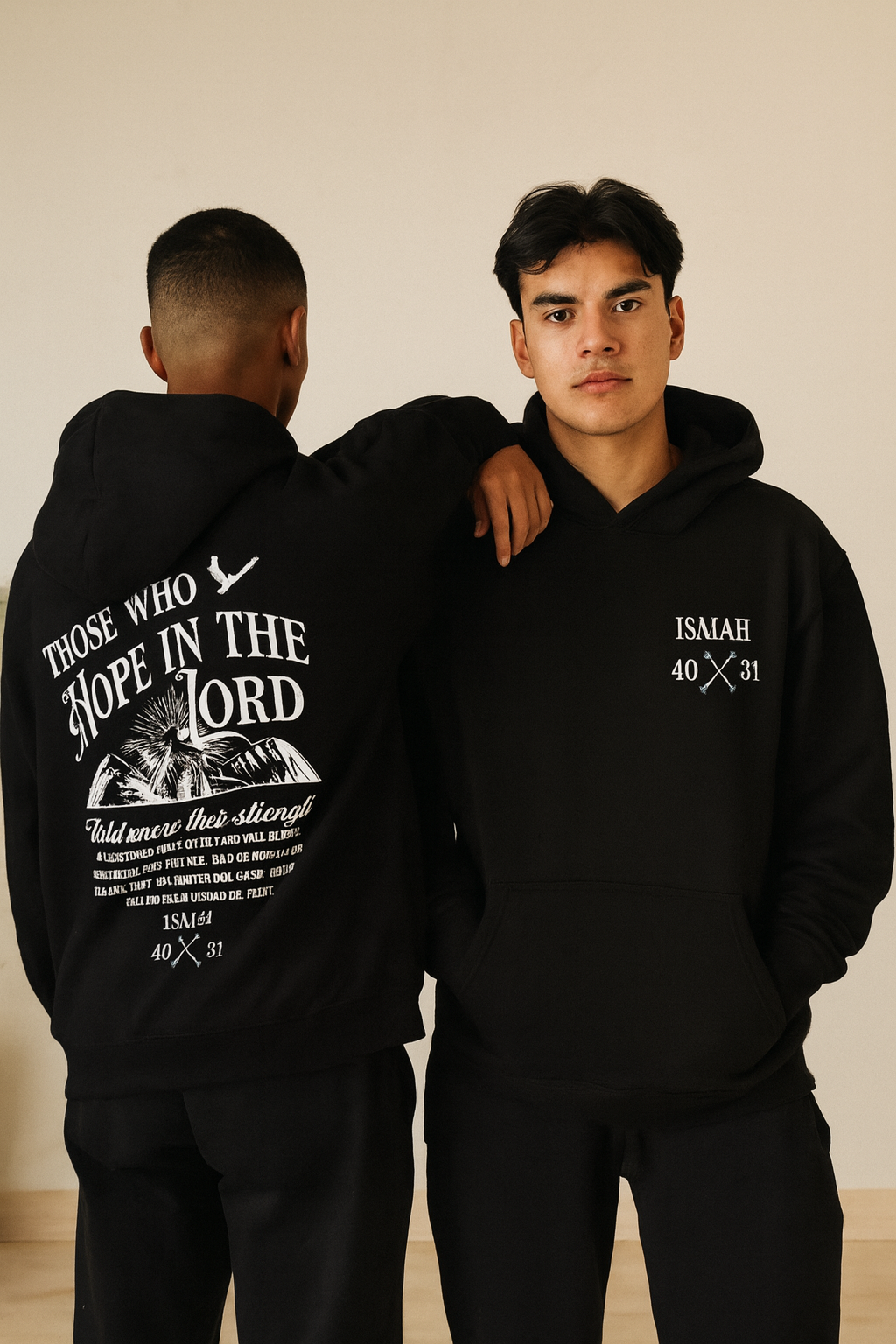 Faith Script Hoodie – Men’s Edition